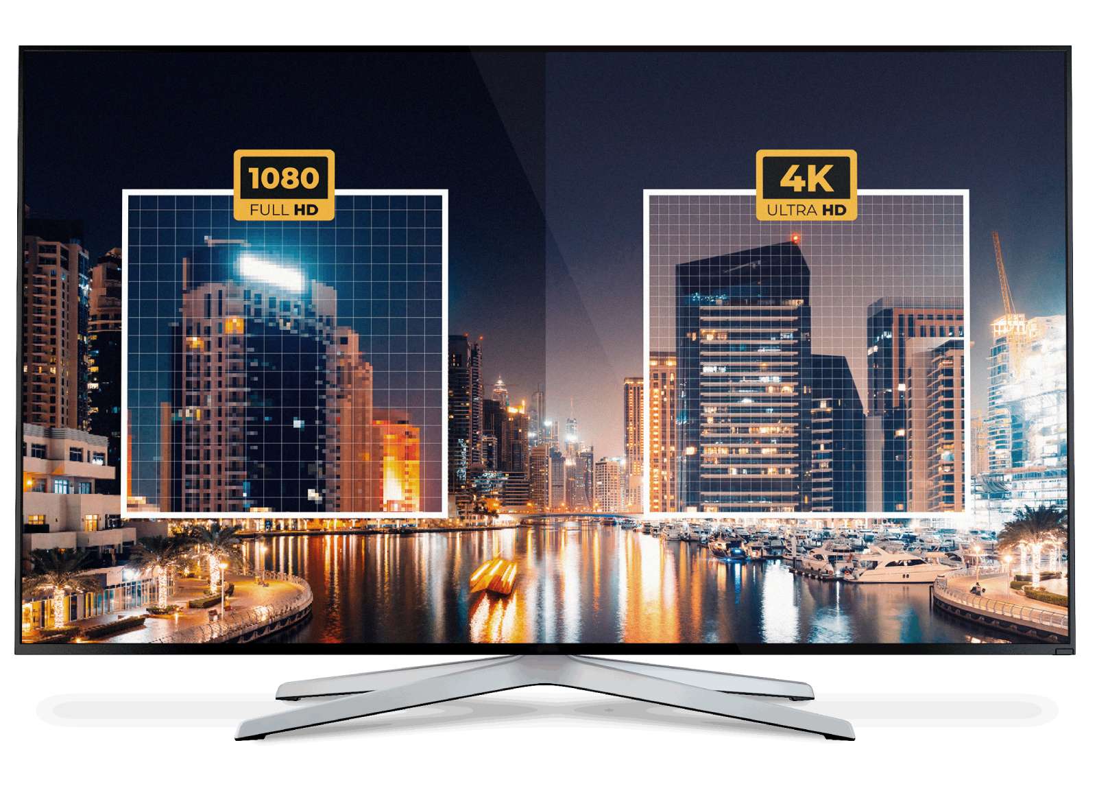 Что лучше 4K или HD? Сравнение Full HD и 4K технологий