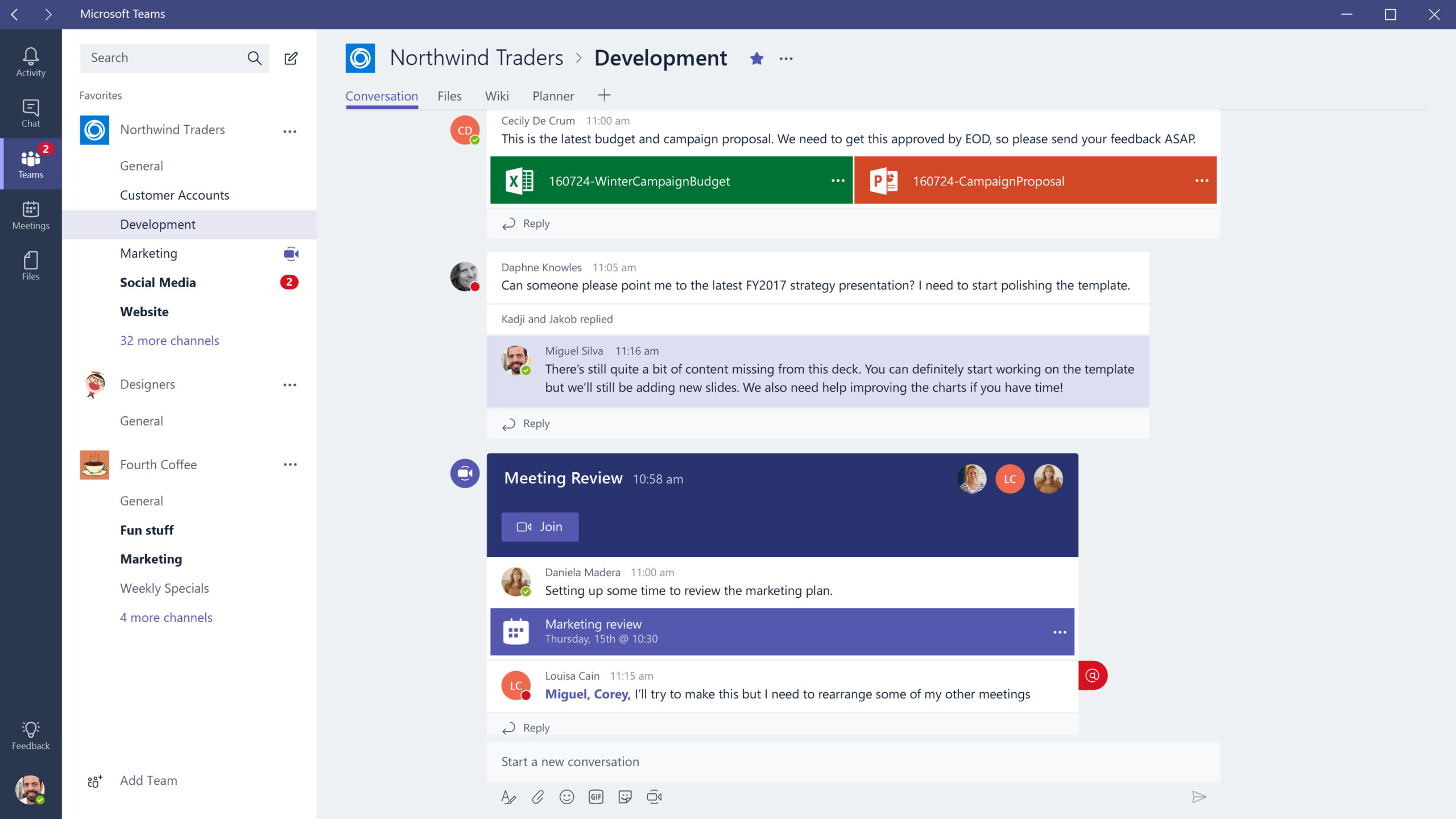 видеоконференция Microsoft Teams