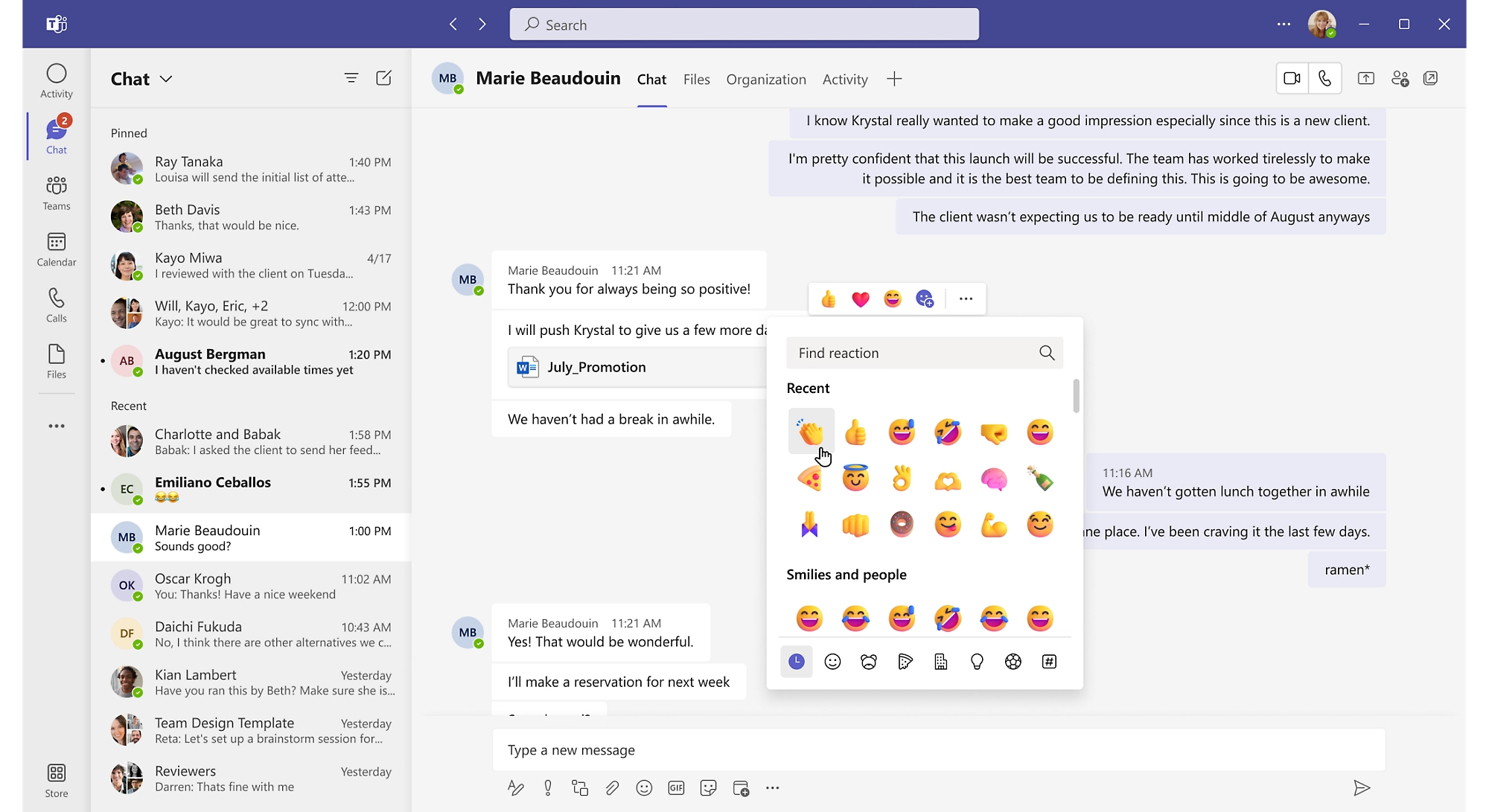 Копоративный мессенджер Microsoft Teams