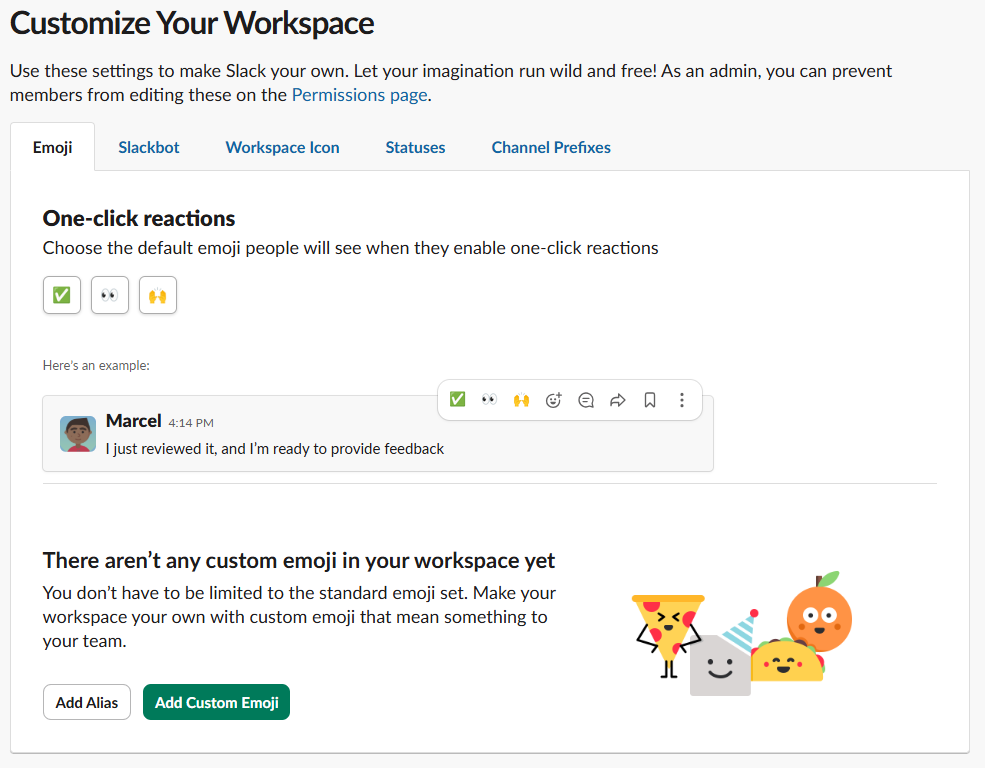 Slack — обзор функций 6 Настройка и персонализация Slack