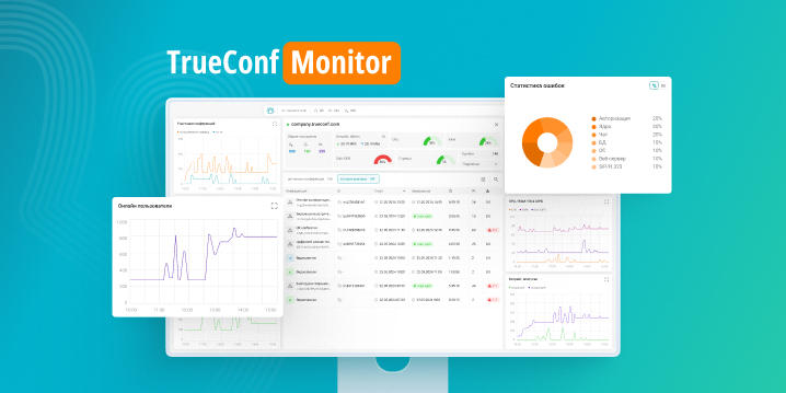Система мониторинга и аналитики ВКС-серверов — TrueConf Monitor