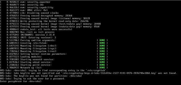Как зашифровать диск на сервере с TrueConf Server 46