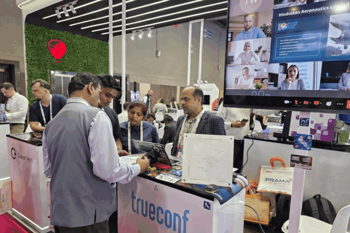 Труконф на выставке Convergence India 2026 1