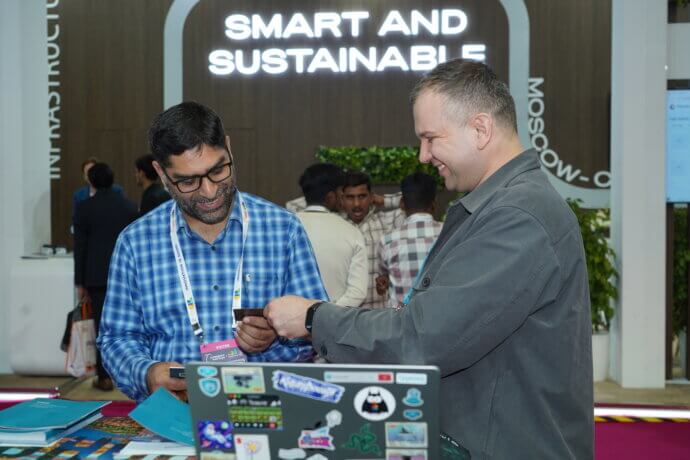 Труконф на выставке Convergence India 2026 5