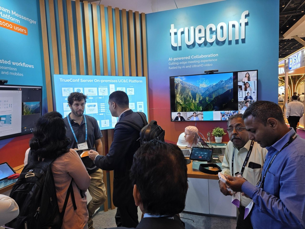 Труконф на выставке InfoComm India 2026