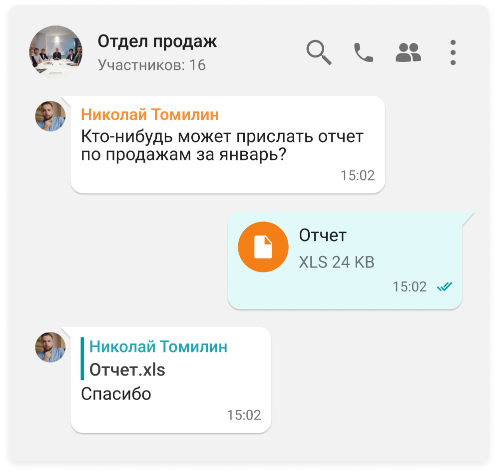 Инструменты совместной работы