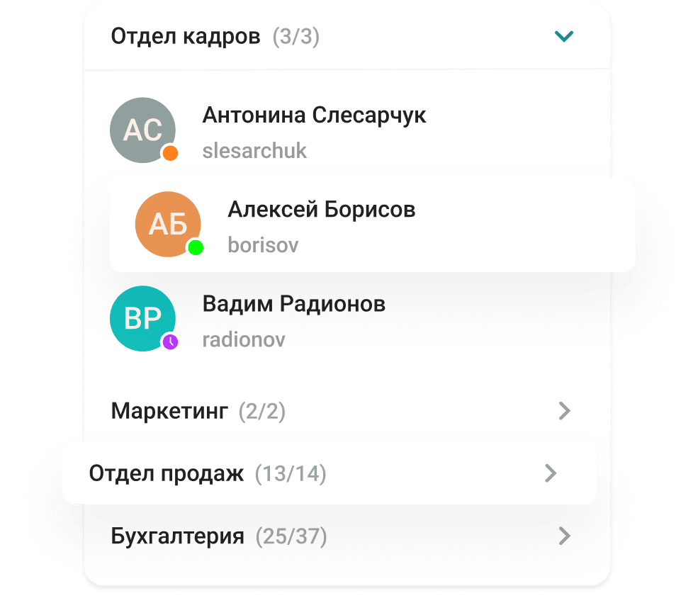 Организация адресной книги Организация адресной книги