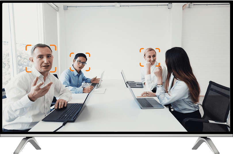 Автофокусировка на участниках Автофокусировка на участниках