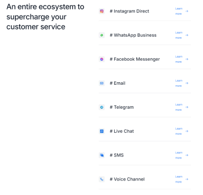 Интерфейс Rocket.Chat