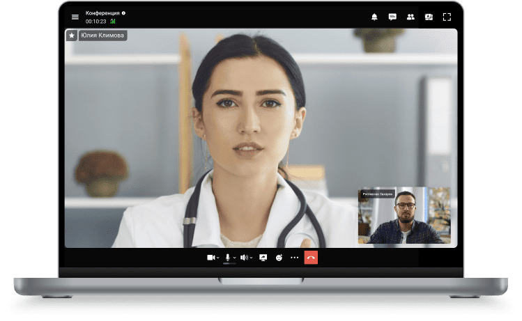 Безопасная видеосвязь врача с пациентом через платформу TrueConf Server Безопасная видеосвязь врача с пациентом через платформу TrueConf Server