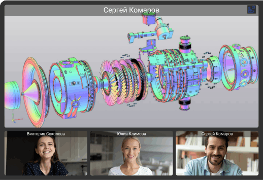 Демонстрация контента