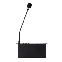 Цифровой встраиваемый проводной микрофонный пульт председателя CleverMic EMU4302C