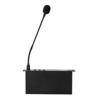 Цифровой встраиваемый проводной микрофонный пульт делегата CleverMic EMU4302D