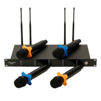 Радиомикрофоны CleverMic RH14 (4 ручных)
